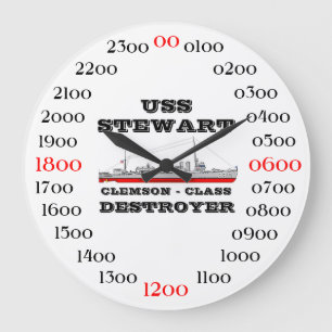 USS Stewart (DD-224) Stor Klocka