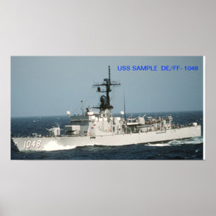 USS TAR PROV affischen Poster