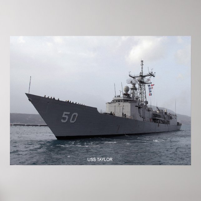 USS Taylor Poster (Framsidan)