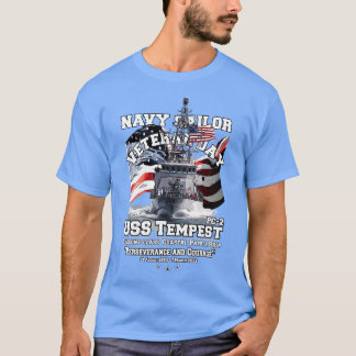 USS Tempest PC2-fraktaser för kustpatrullering T Shirt