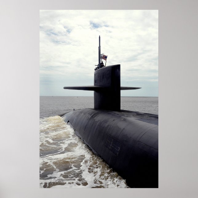 USS Tennessee (SSBN 734) Poster (Framsidan)
