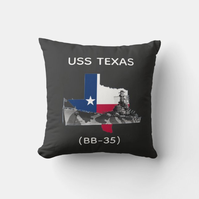 USS Texas (BB-35) 2  Kudde (Framsida)