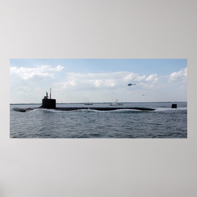 USS Texas (SSN 775) Poster (Framsidan)
