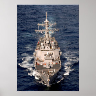 USS The Sullivans (GD 68) Poster