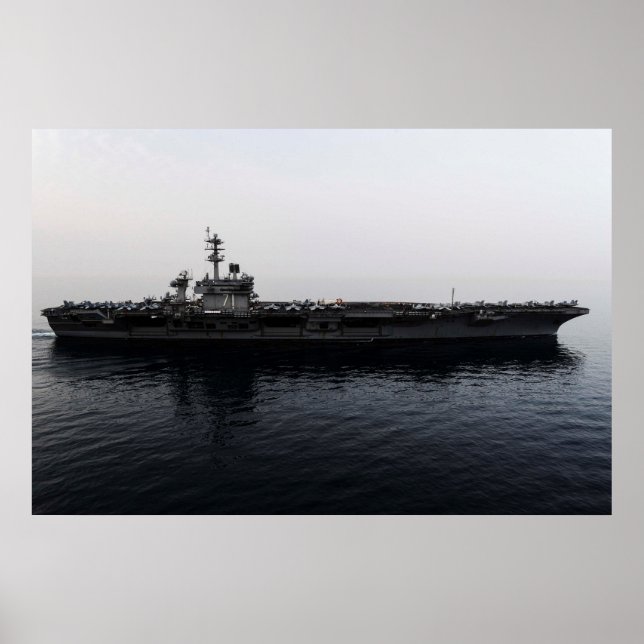 USS Theodore Roosevelt (CVN 71) Poster (Framsidan)