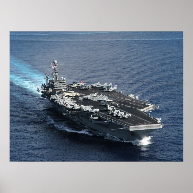 USS Theodore Roosevelt (CVN 71) Poster (Framsidan)