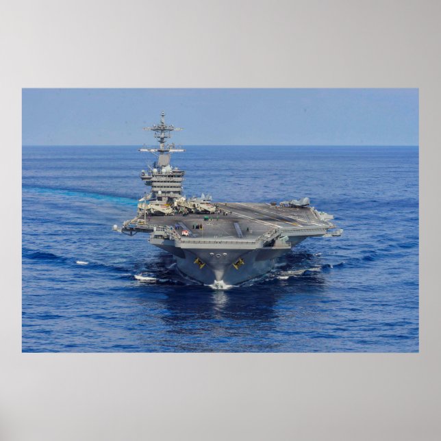 USS Theodore Roosevelt (CVN 71) Poster (Framsidan)