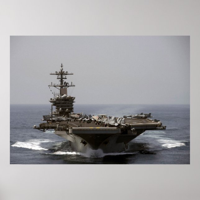 USS Theodore Roosevelt (CVN 71) Poster (Framsidan)