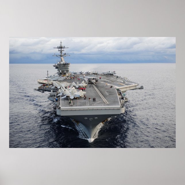 USS Theodore Roosevelt (CVN 71) Poster (Framsidan)