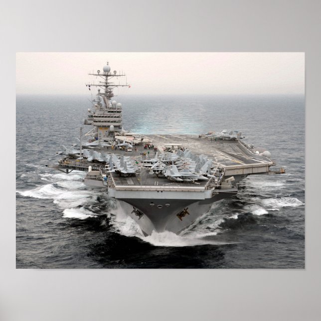 USS Theodore Roosevelt (CVN 71) Poster (Framsidan)