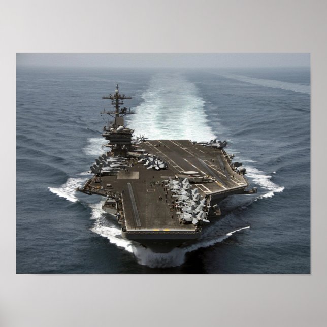 USS Theodore Roosevelt (CVN 71) Poster (Framsidan)