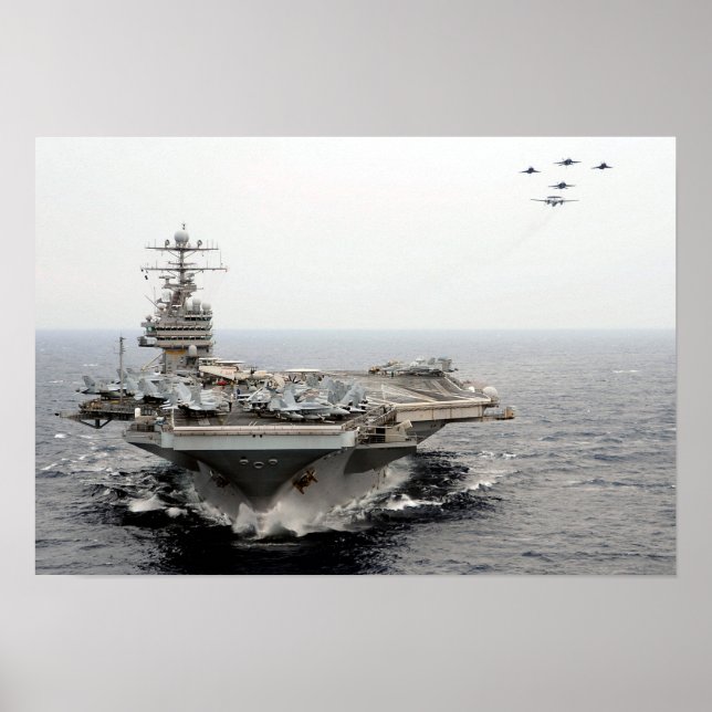 USS Theodore Roosevelt (CVN 71) Poster (Framsidan)