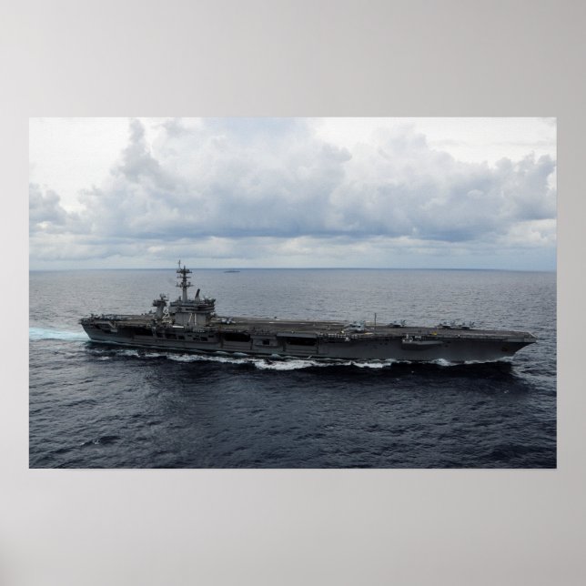 USS Theodore Roosevelt (CVN 71) Poster (Framsidan)