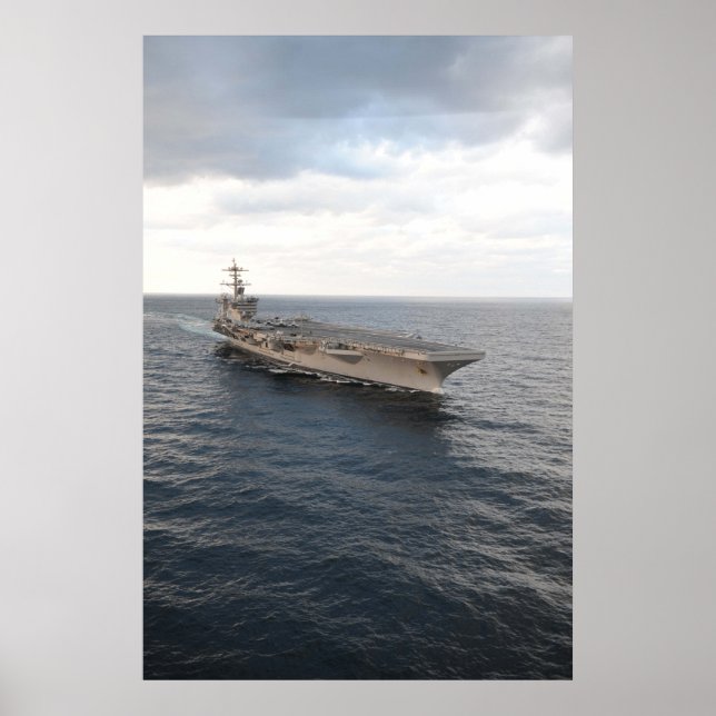 USS Theodore Roosevelt (CVN 71) Poster (Framsidan)
