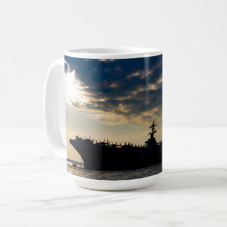 USS Theodore Roosevelt Kaffemugg