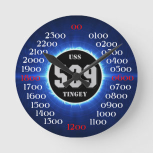USS Tingey (DD-539) Rund Klocka