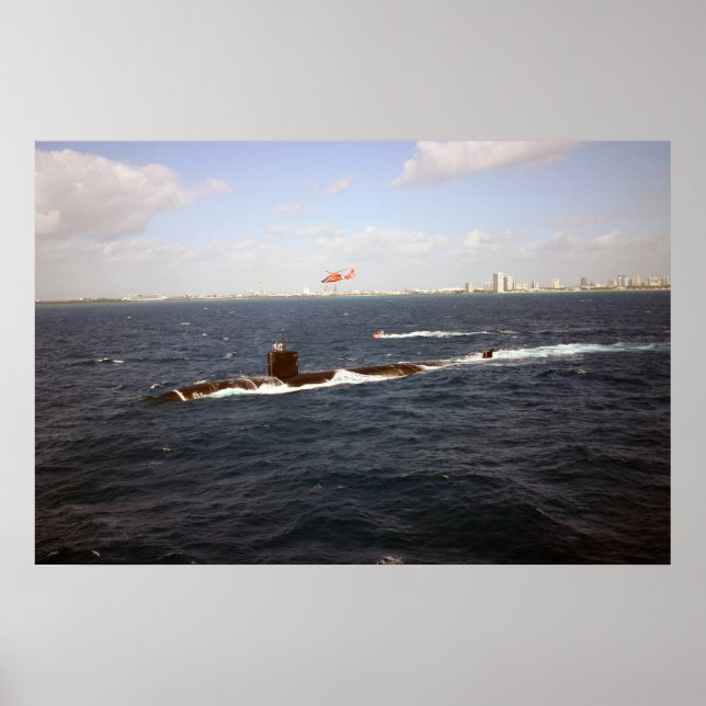 USS Toledo (SSN 769) Poster (Framsidan)