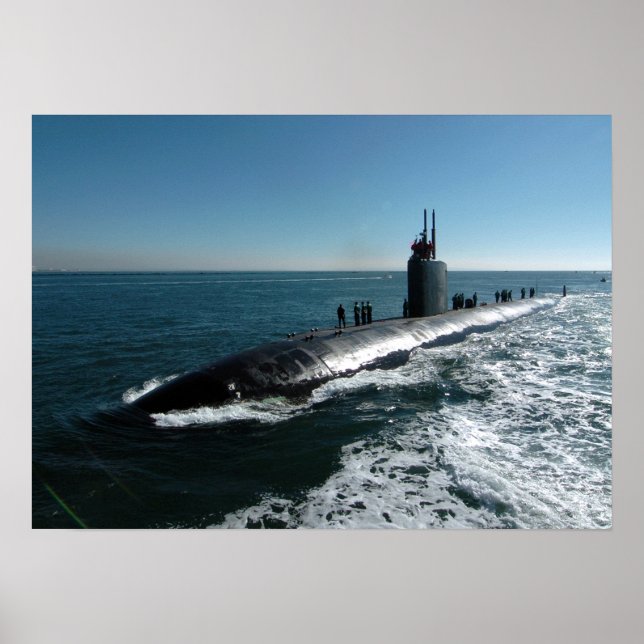 USS Topeka (SSN 754) Poster (Framsidan)