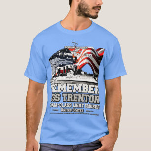 USS Trenton CL11-kryssare för marinkårvieraner T Shirt