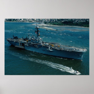 USS Tripoli", för helikopteranfall för LPH 10 Poster