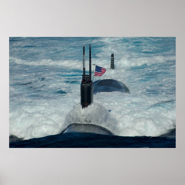 USS Tucson Poster (Framsidan)