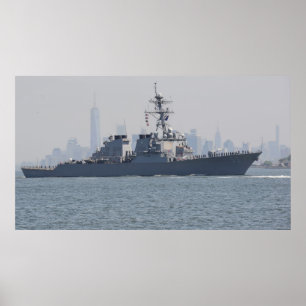 USS-utgång (GD 55) Poster