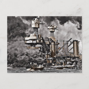 USS Väster Virginia Vykort