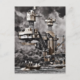 USS Väster Virginia Vykort