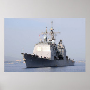 USS Vella Bukt (CG 72) Poster