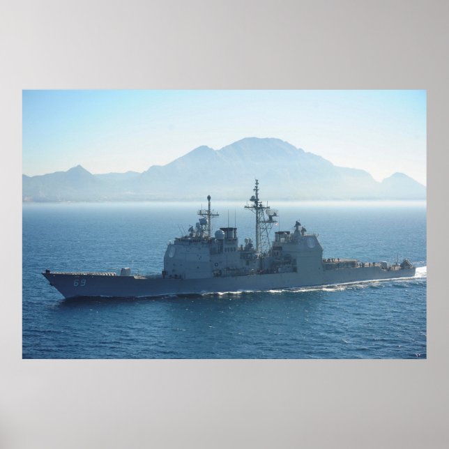 USS Vicksburg (CG 69) Poster (Framsidan)