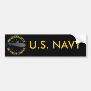 USS Virginia Bildekal