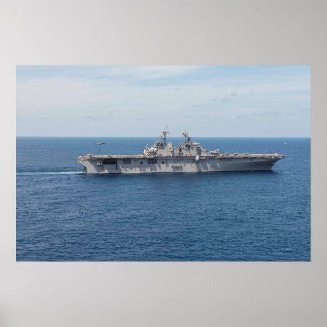 USS Wasp (LHD 1) Poster (Framsidan)
