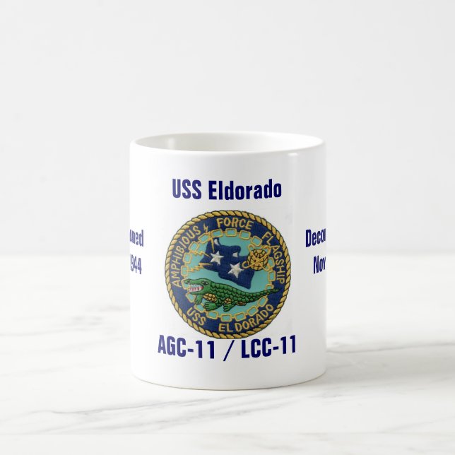 USS Whitfield County Kaffemugg (Center)