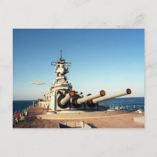 USS Wisconsin (BB-64) Vykort