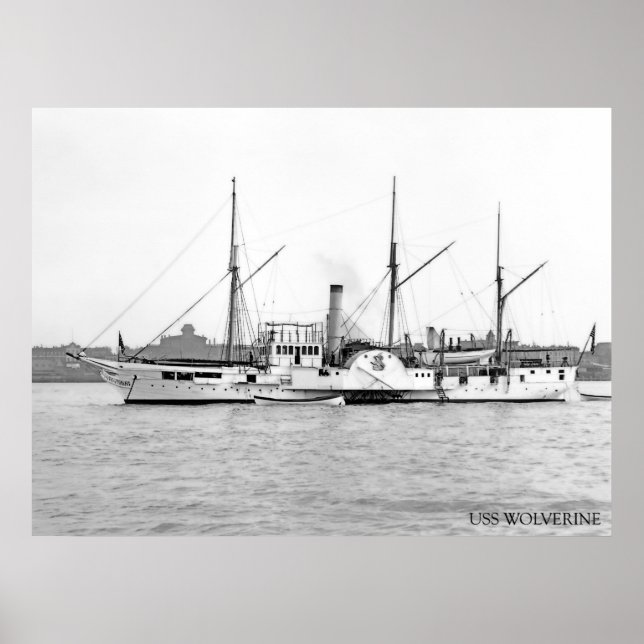 USS Wolverine Poster (Framsidan)