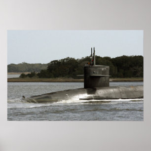 USS Wyoming (SSBN 742) Poster