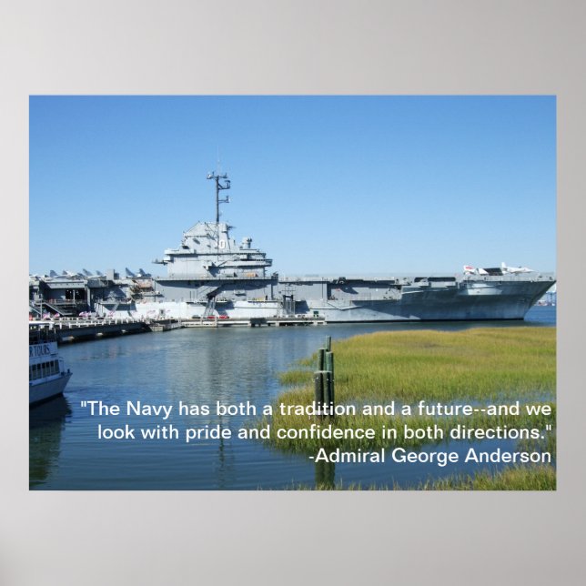 USS Yorktown Poster (Framsidan)