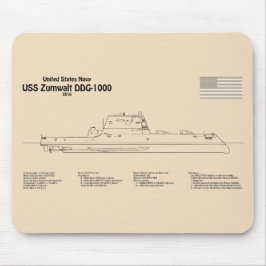 USS Zumwalt - Frakt-skiss SD Musmatta