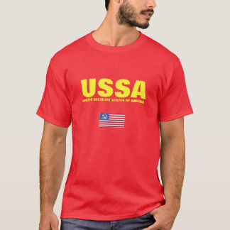 USSA - ENIG SOCIALISTISK STATER AV AMERIKA TEE SHIRT