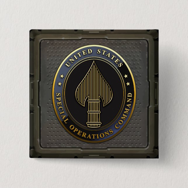 USSOCOM Emblem Knapp (Framsida)