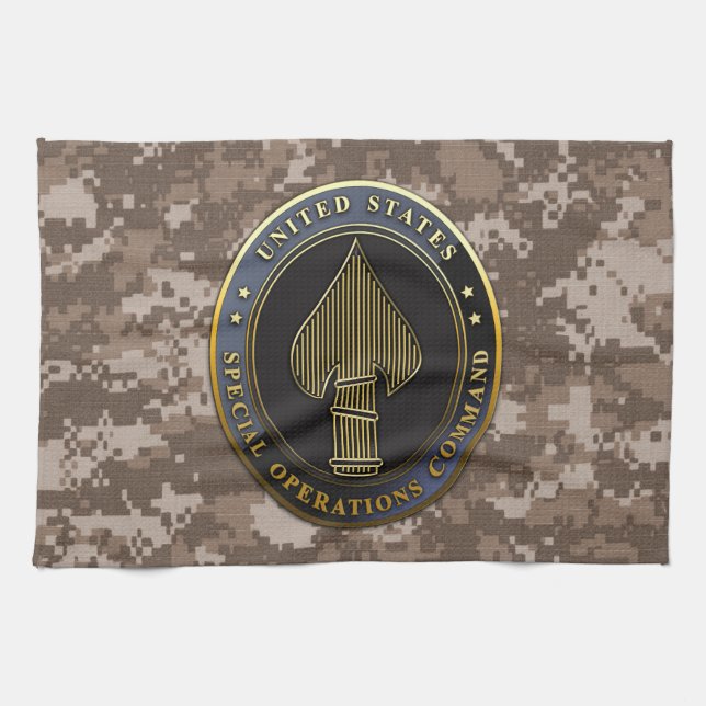 USSOCOM Emblem Kökshandduk (Horisontell)