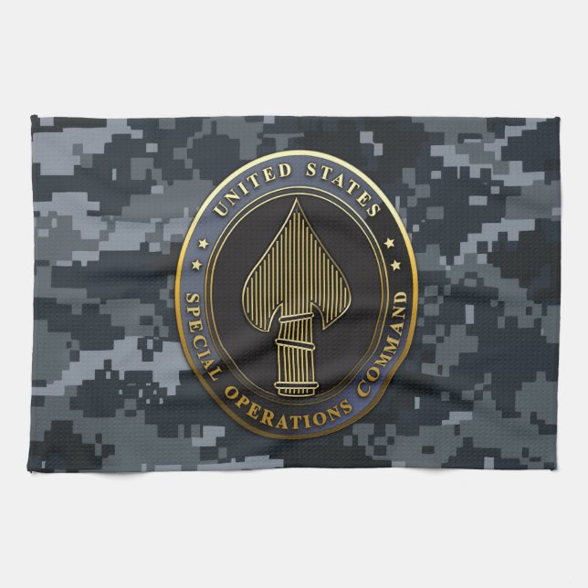 USSOCOM Emblem Kökshandduk (Horisontell)