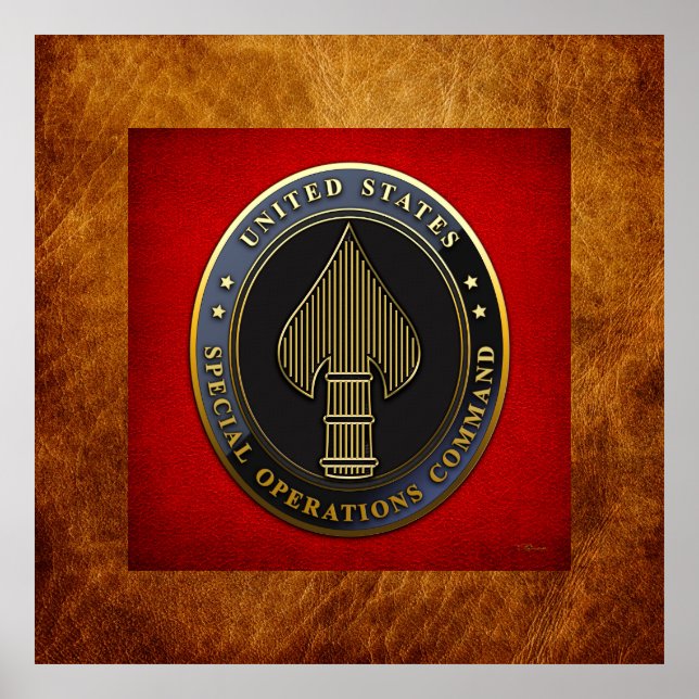 USSOCOM Emblem Poster (Framsidan)
