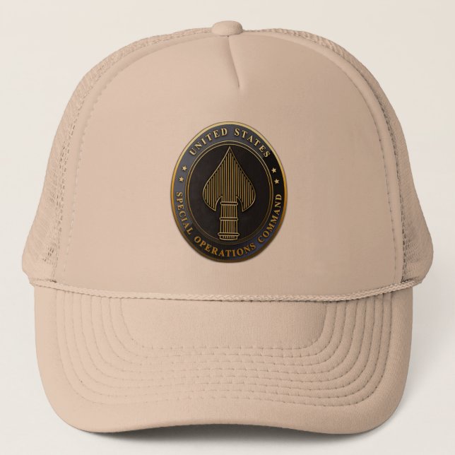 USSOCOM Emblem Truckerkeps (Framsida)