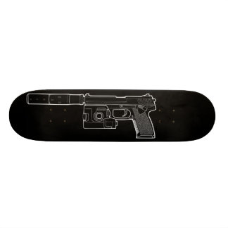 USSOCOM MARKERAR svart Skateboard 23 Bräda 19,5 Cm