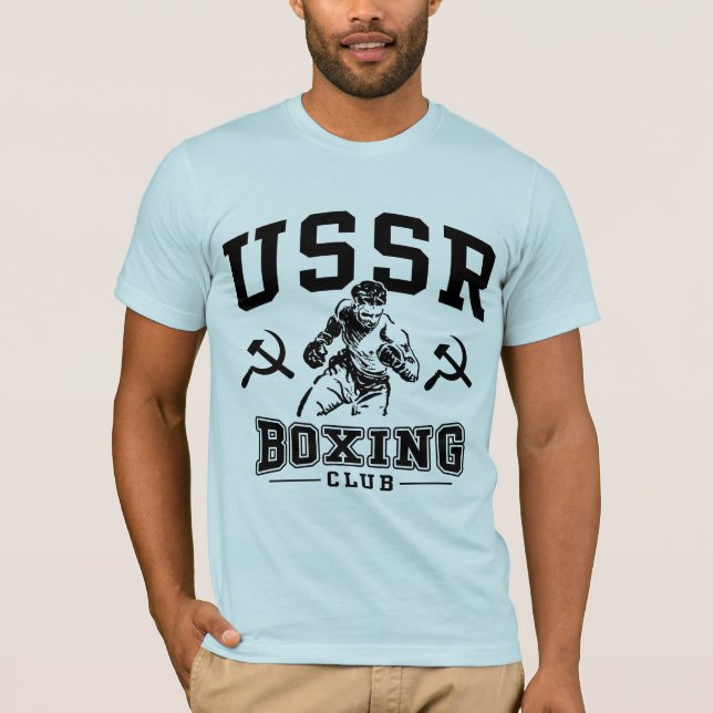 USSR Boxing Tee Shirt (Framsida)