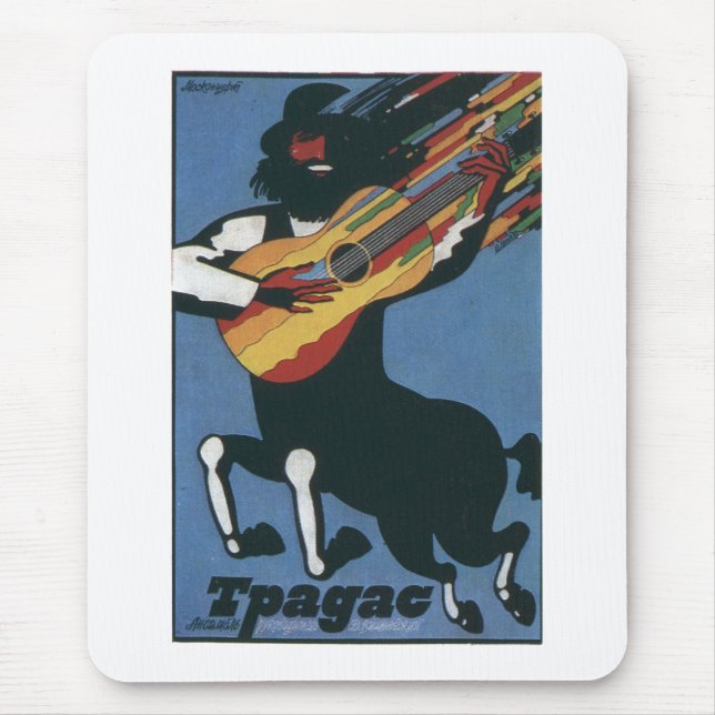 USSR CCCP kalla krigetsovjet - facklig propaganda Musmatta (Framsidan)