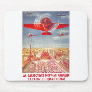 USSR CCCP kalla krigetsovjet - facklig propaganda Musmatta