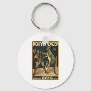 USSR CCCP kalla krigetsovjet - facklig propaganda Nyckelring