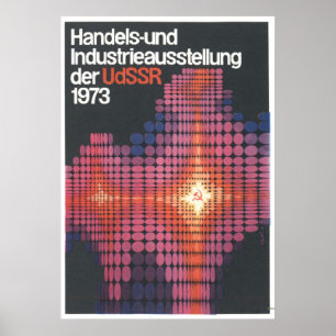 USSR CCCP kalla krigetsovjet - facklig propaganda Poster